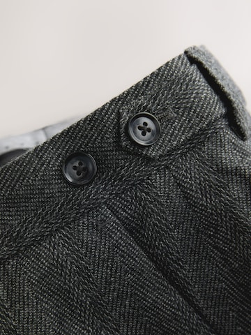 Regular Pantalon à plis Next en gris