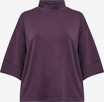 Top 'SABINA ' di Wasabi Concept in lilla: frontale