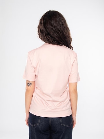 LACOSTE Koszulka 'T-SHIRT Pink' w kolorze różowy
