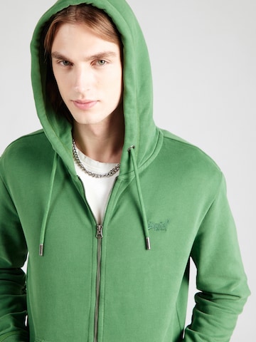žalia Superdry Džemperis 'ESSENTIAL'