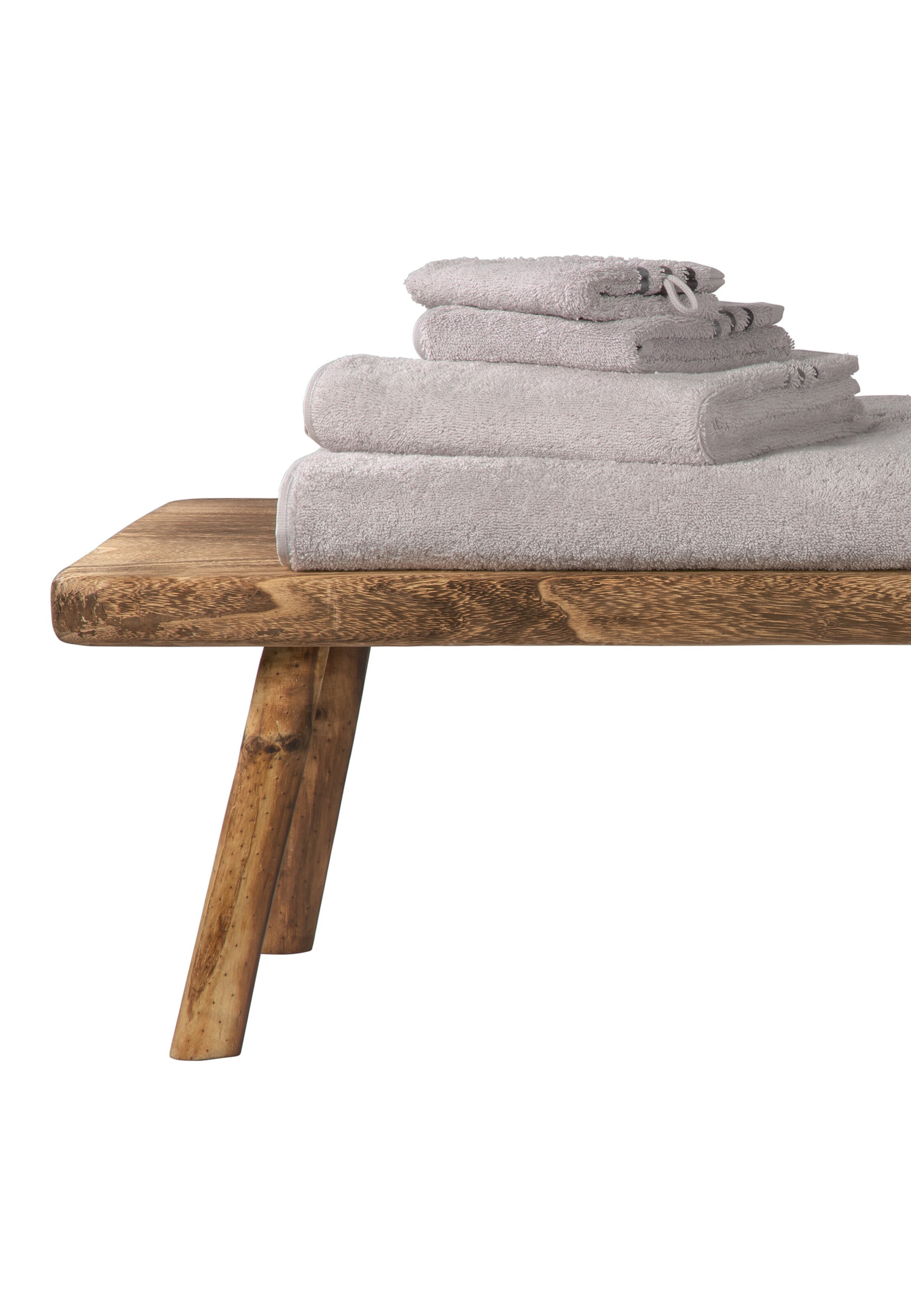 SCHIESSER Waschhandschuhe 'Skyline Color' in Grau