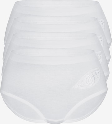 sassa Panty 'FINE RIB' in White: front