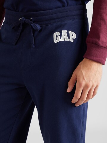 GAP - Tapered Calças em azul