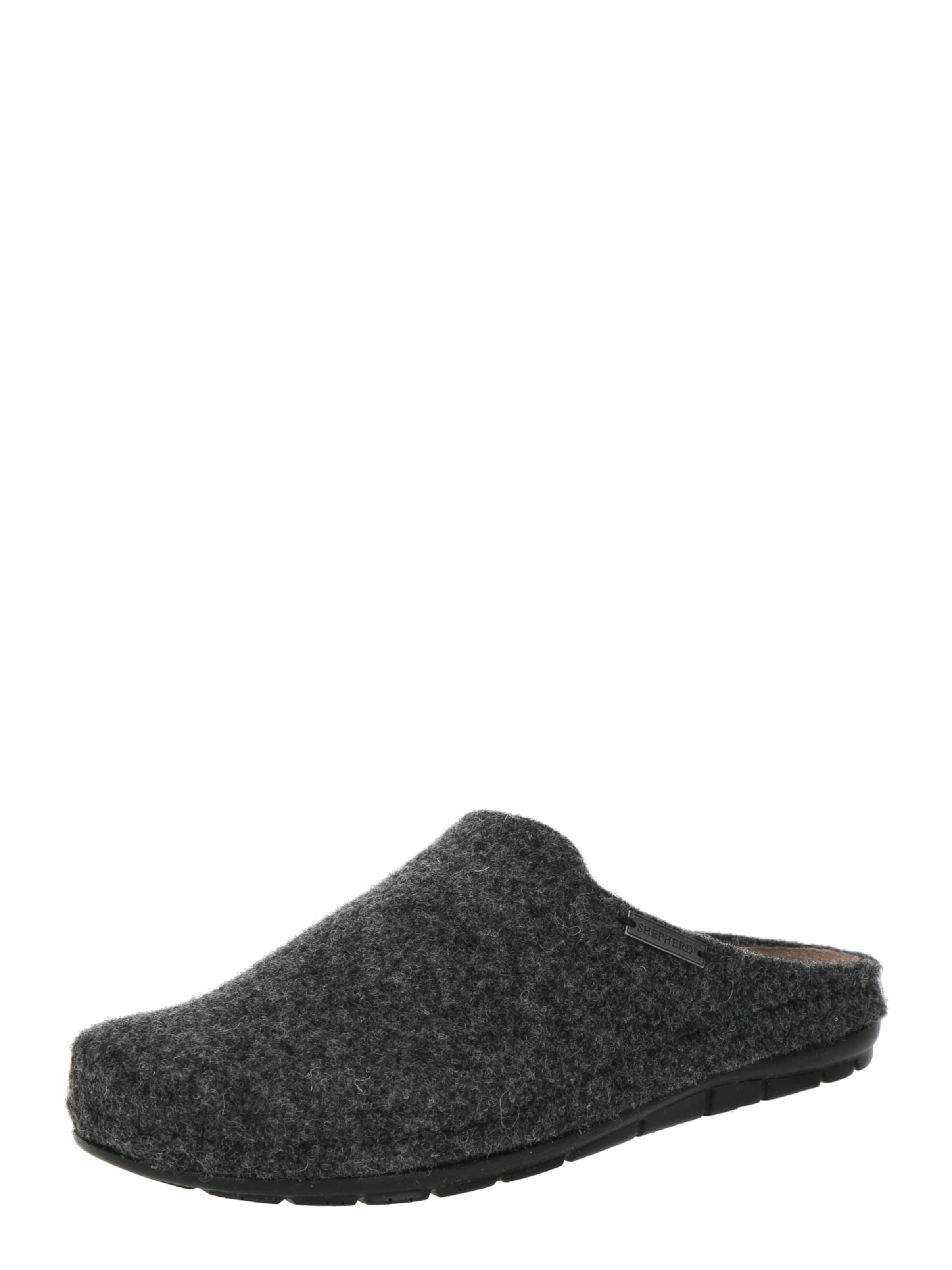 SHEPHERD Hjemmesko 'Annsofie' i sort: forside