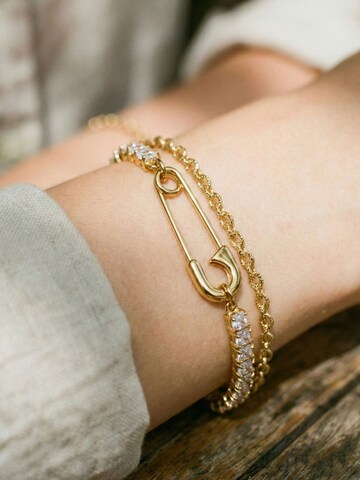 Nemomatheo Bracelet 'Pin Up' in Gold