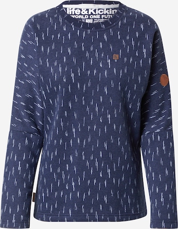 Alife and Kickin Sweatshirt 'DarlaAK' in Blue: front