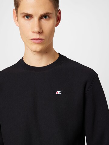 Champion Reverse Weave Sweatshirt in Schwarz