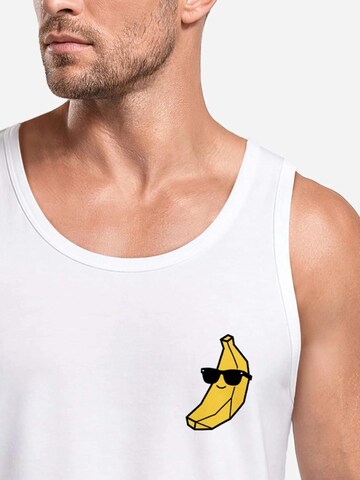 Neverless Shirt 'Cool Banana' in White