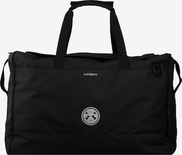 Borsa sportiva di Kattbjörn in nero: frontale