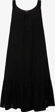 Robe Ulla Popken en noir : devant