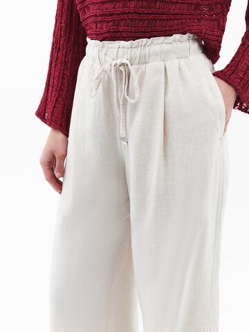 OXXO Wide leg Pants in Beige
