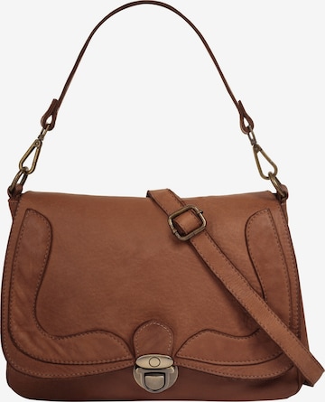 Samantha Look - Bolso de hombro en marrón: frente