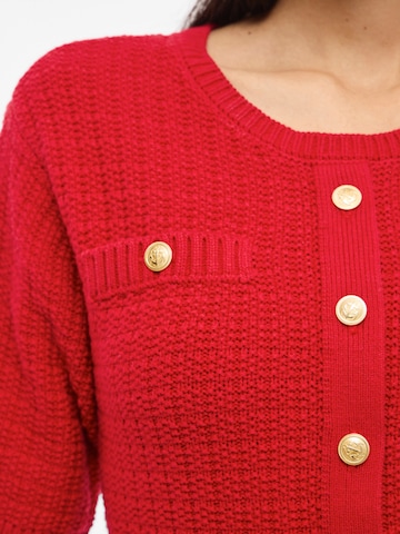 VILA Kötött ruhák 'VITrut' - piros