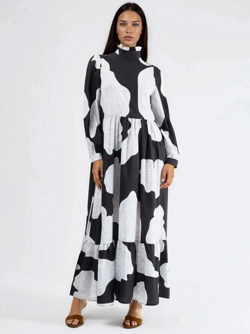 MSN Collection - Vestido em preto: frente