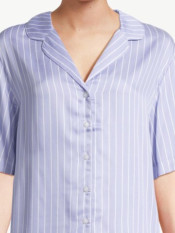 SEIDENSTICKER Pajama 'Classic Web' in Purple