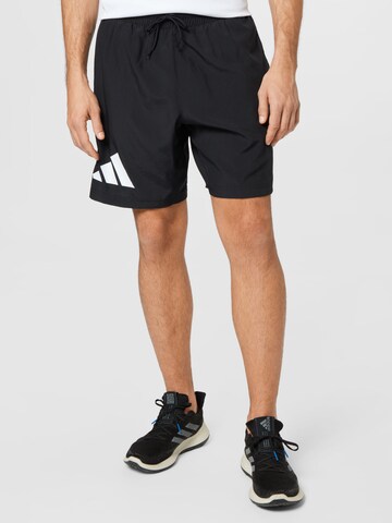 Regular Pantalon de sport ADIDAS PERFORMANCE en noir : devant