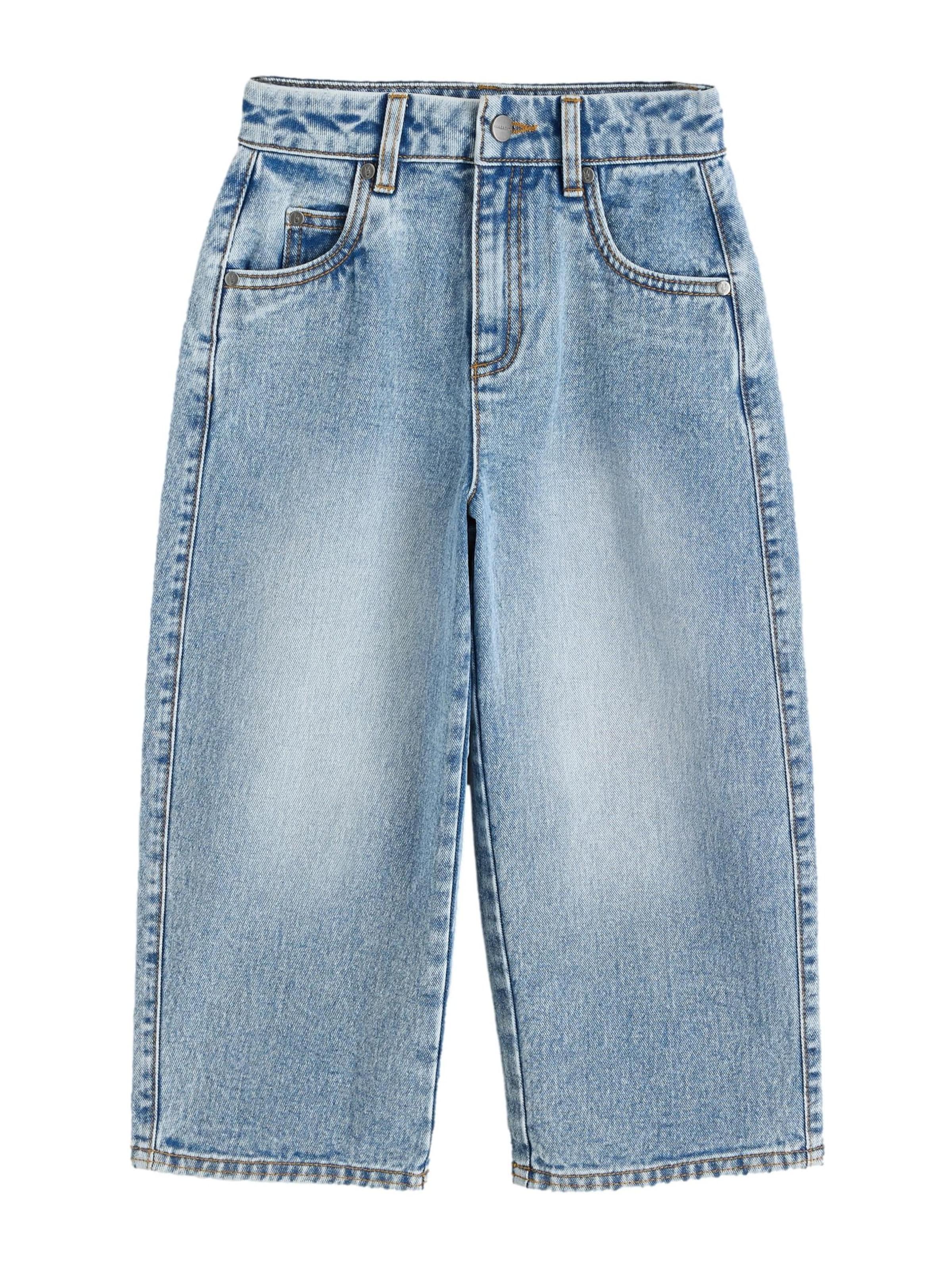 smALLSAINTS Wide Leg Jeans in Blau: Vorderseite