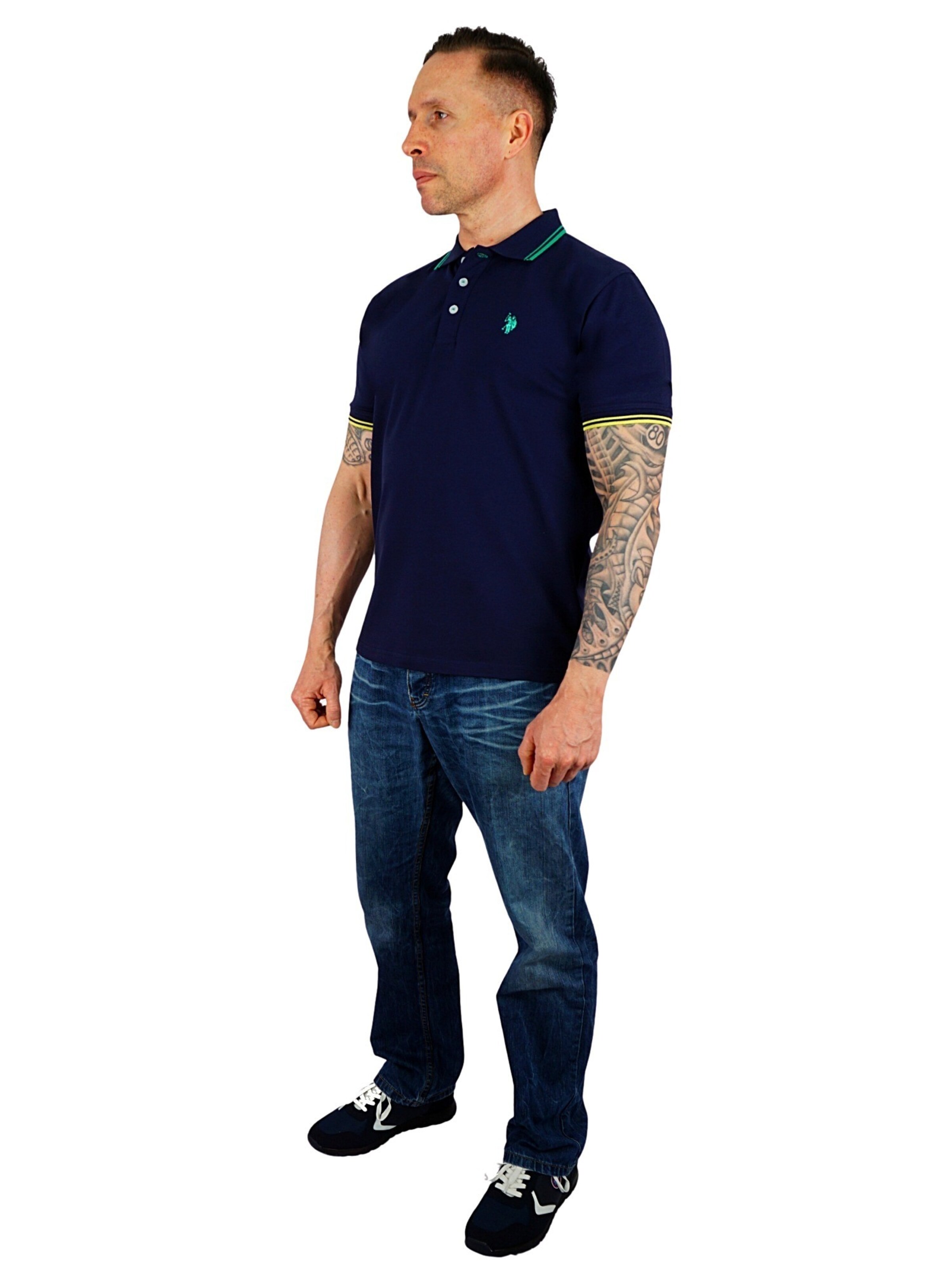 Maglietta di U.S. POLO ASSN. in blu