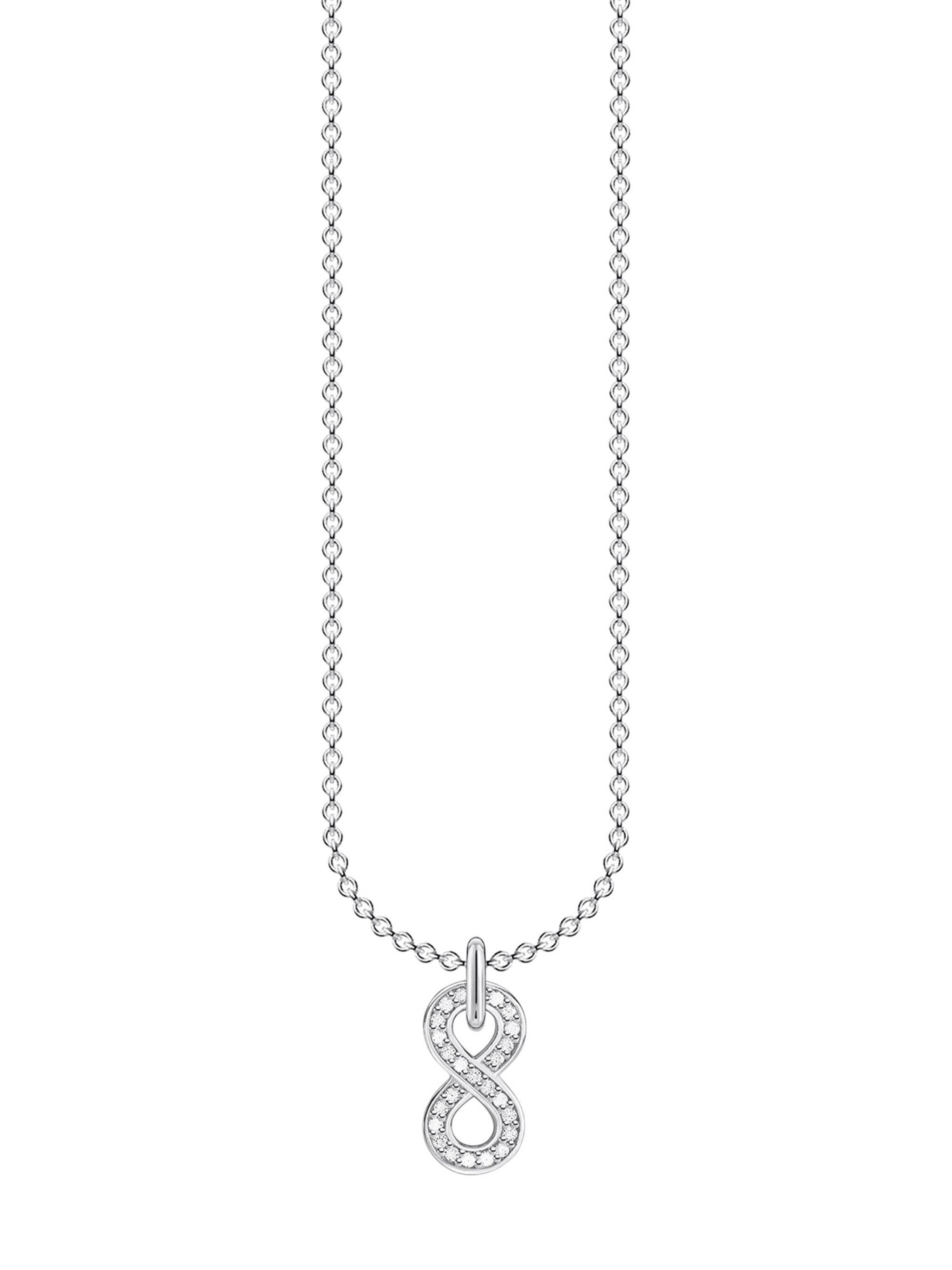 Thomas Sabo Ketting in Zilver: voorkant