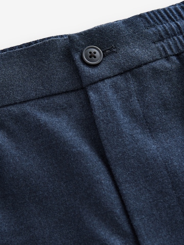 Regular Pantalon à plis Next en bleu