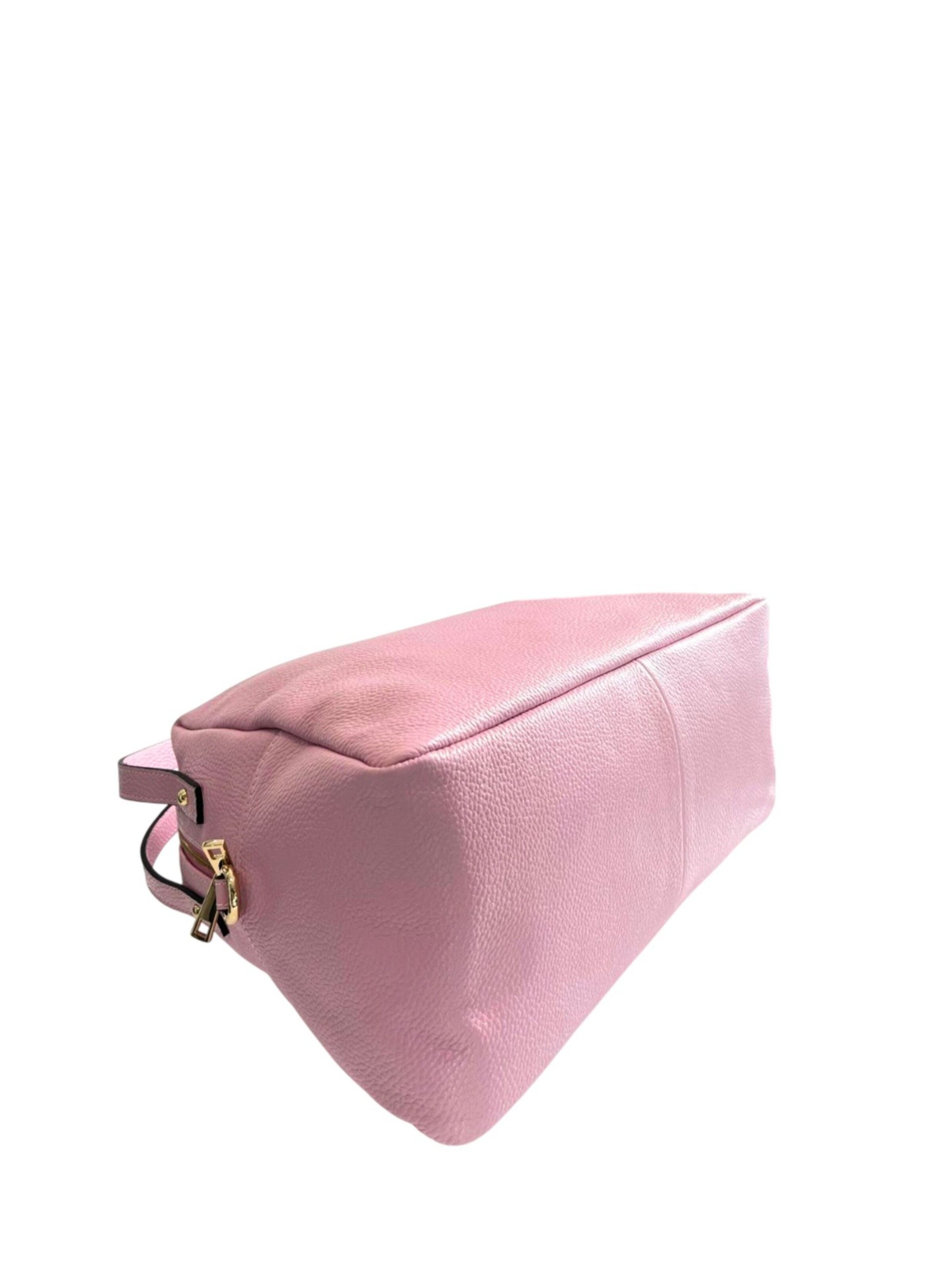 Borsa a mano 'Borsa a mano donna pelle 100% Baldinini Trend Lucca con tracolla' di Baldinini Trend in rosa