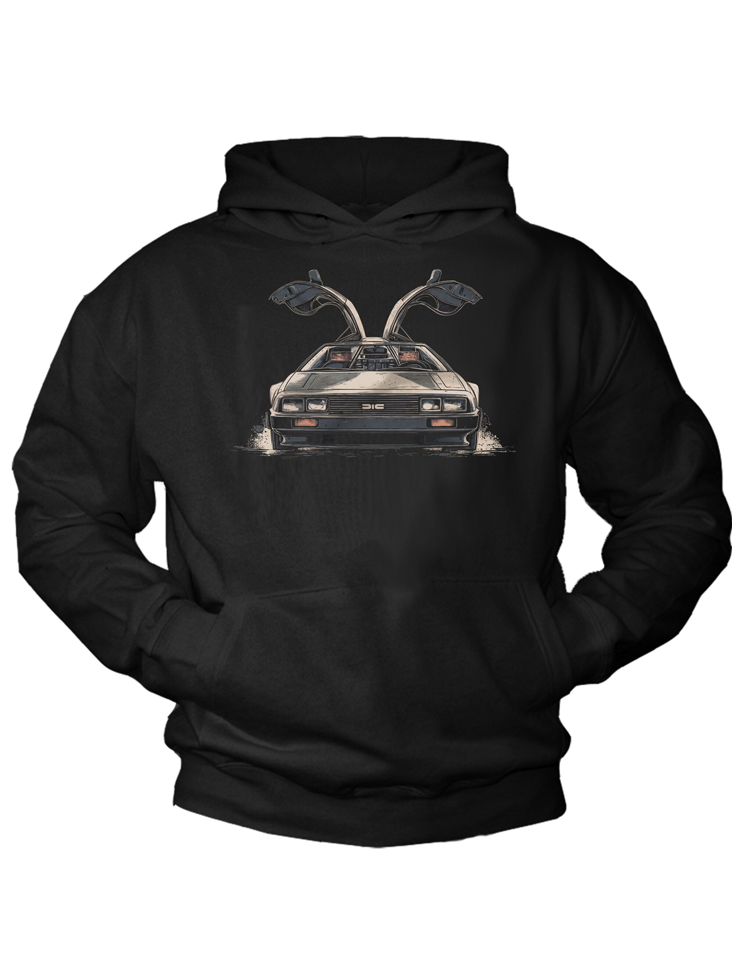 MAKAYA Sweatshirt in Black: front