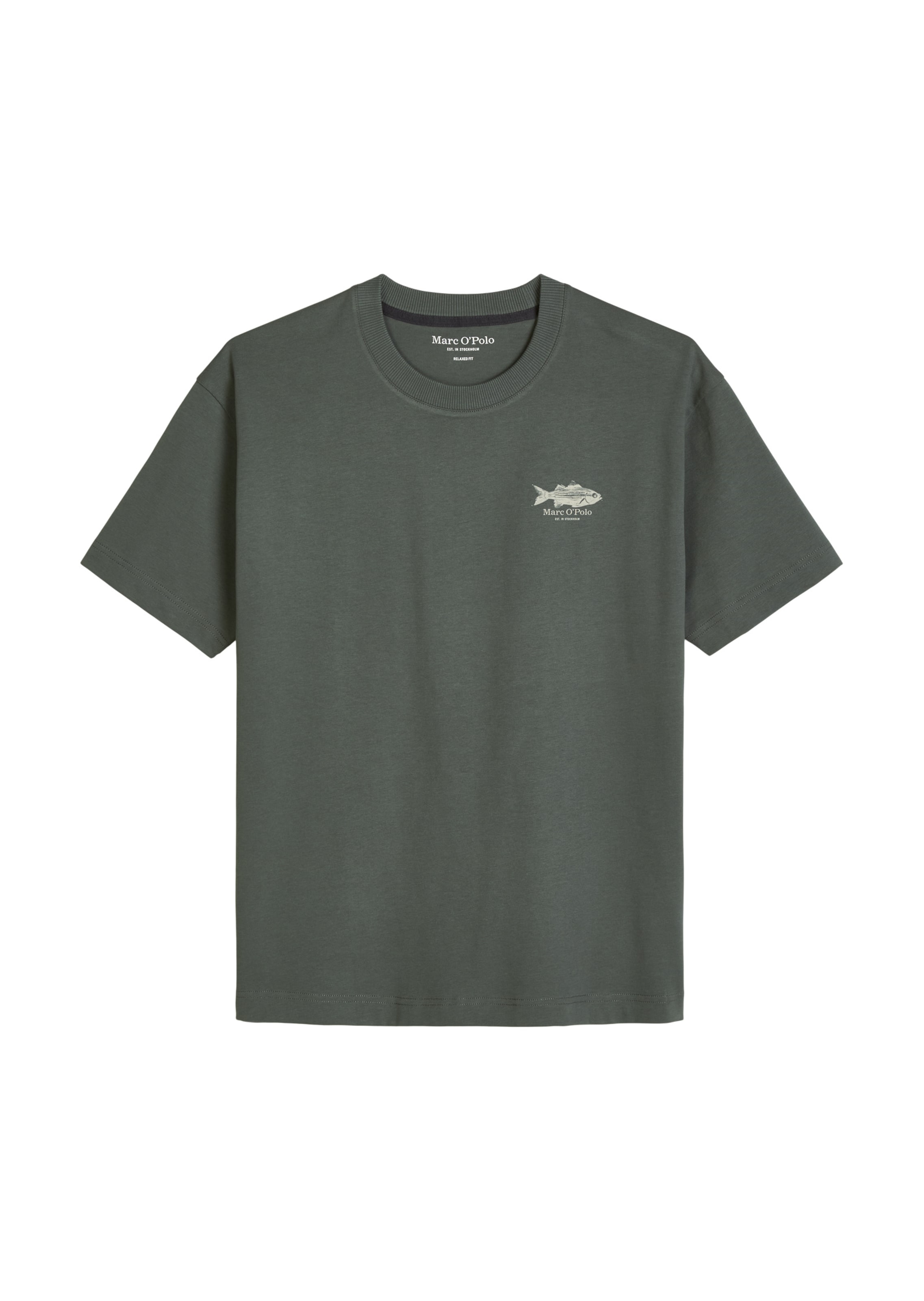 Marc O'Polo Shirt in Groen: voorkant