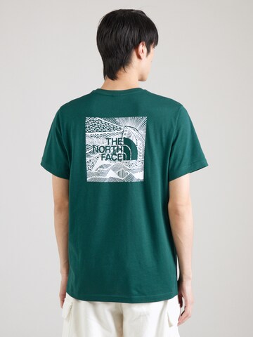 THE NORTH FACE Bluser & t-shirts 'Redbox Celebration' i grøn: forside