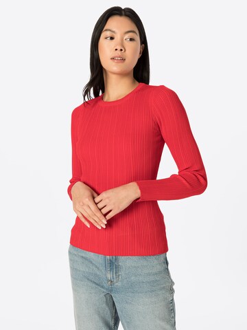 Pullover di Warehouse in rosso: frontale