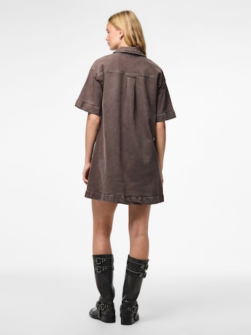 PIECES Dress 'SELMA' in Brown
