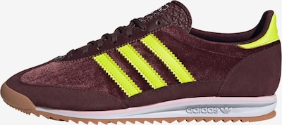 ADIDAS ORIGINALS Niske tenisice 'SL 72 OG' u limeta zelena / boja vina, Pregled proizvoda