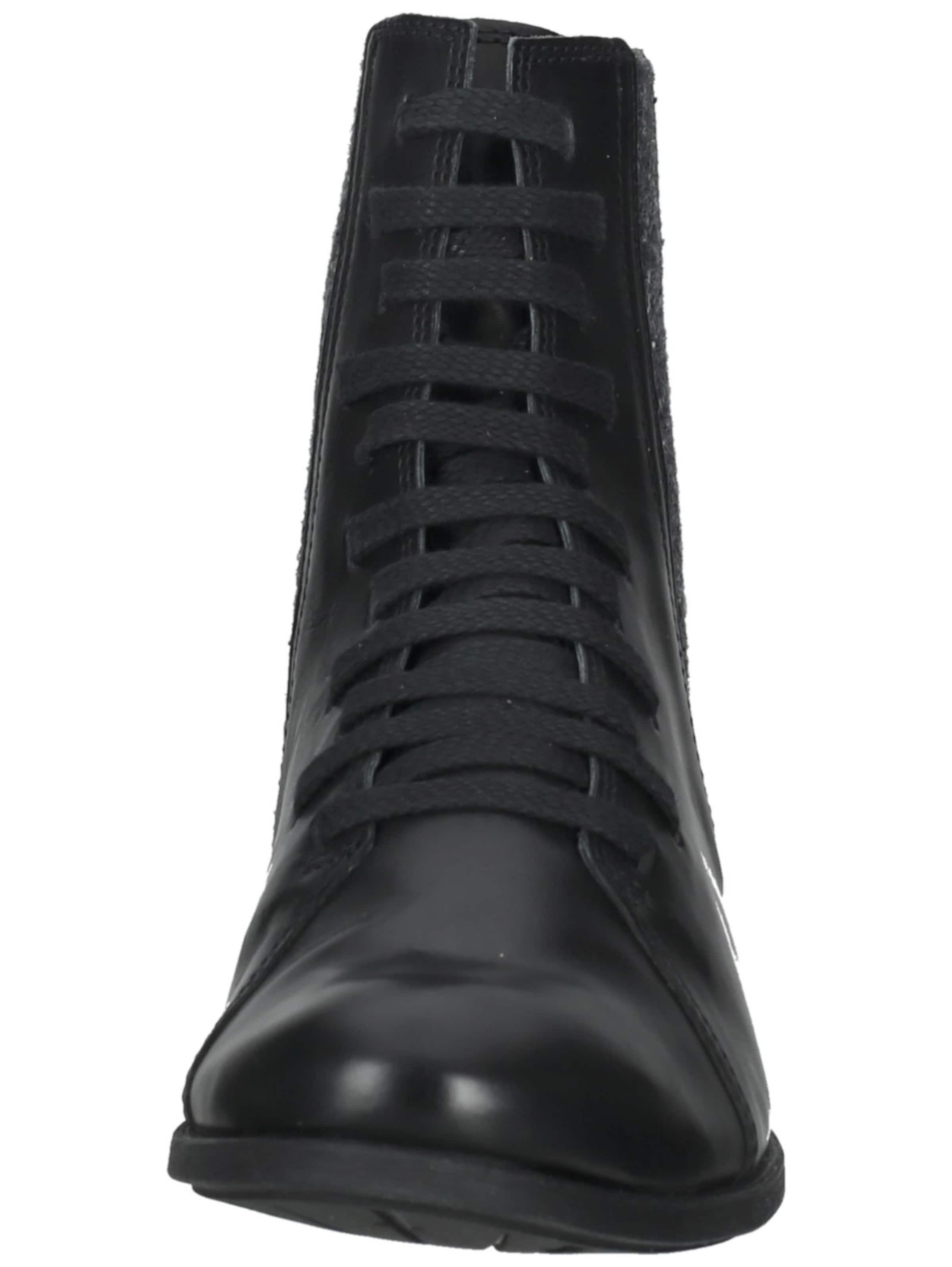 THINK! Lace-up bootie in Black