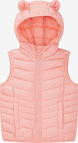 TOM TAILOR Vest in Pink: front