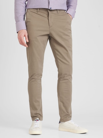 JACK & JONES Úzky strih Chino nohavice 'Marco Bowie' - Hnedá: predná strana