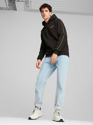 PUMA Sportsweatshirt 'Ess' in Schwarz