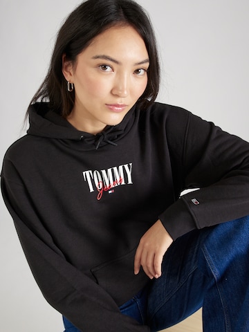 Tommy Jeans Sweatshirt in Schwarz