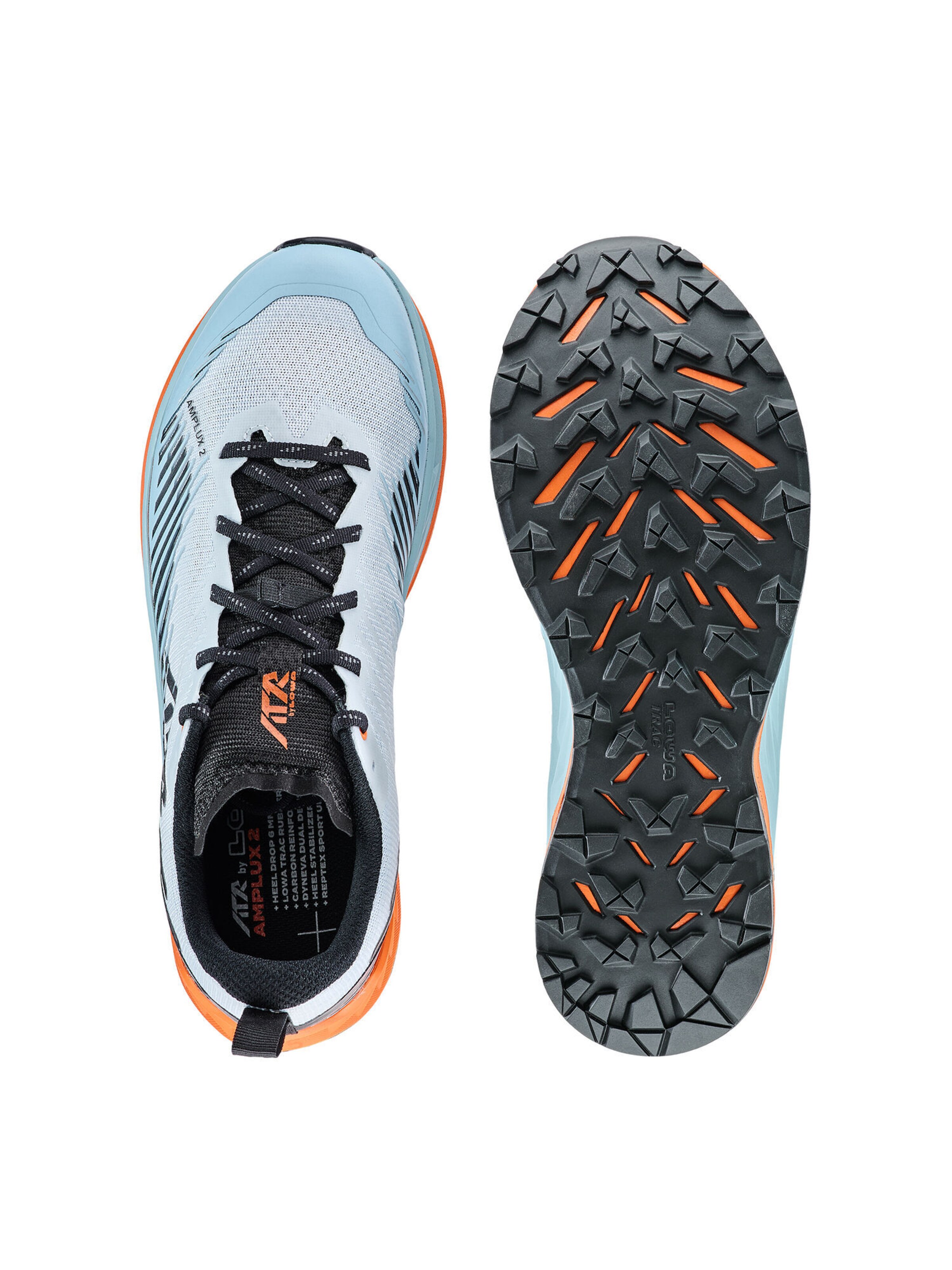 LOWA Running Shoes 'Amplux 2' in Blue