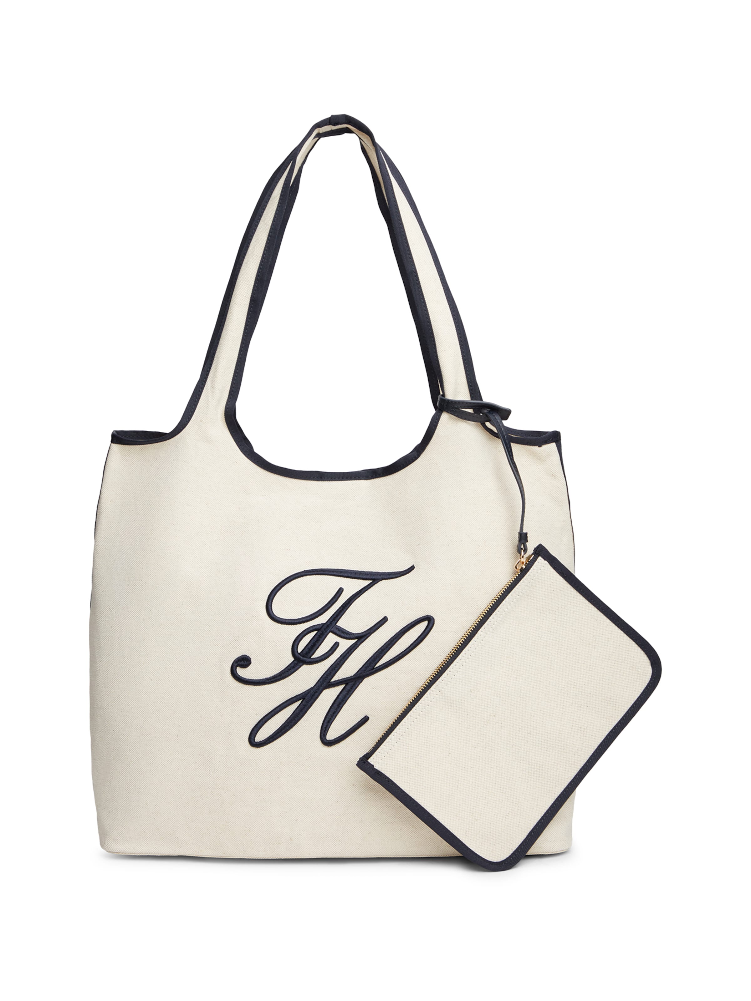 TOMMY HILFIGER Shopper táska - fehér: elől