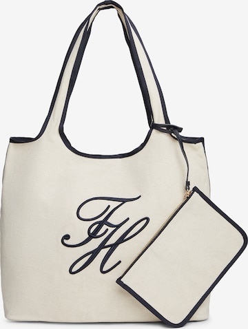 TOMMY HILFIGER Shopper táska - fehér: elől