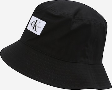 Calvin Klein Jeans Hat in Black: front