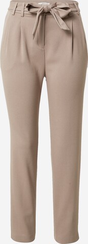 ESPRIT Pleat-Front Pants in Beige: front