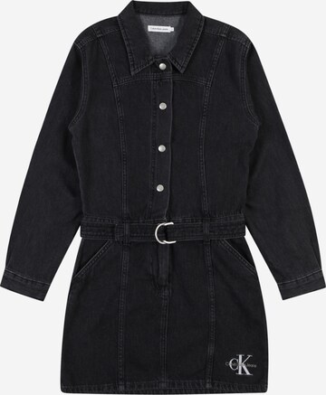 Robe Calvin Klein Jeans en noir : devant