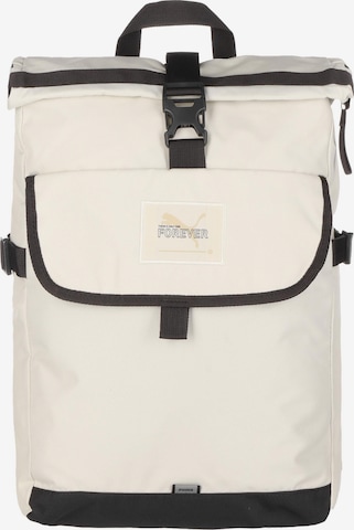 PUMA Backpack in Beige: front