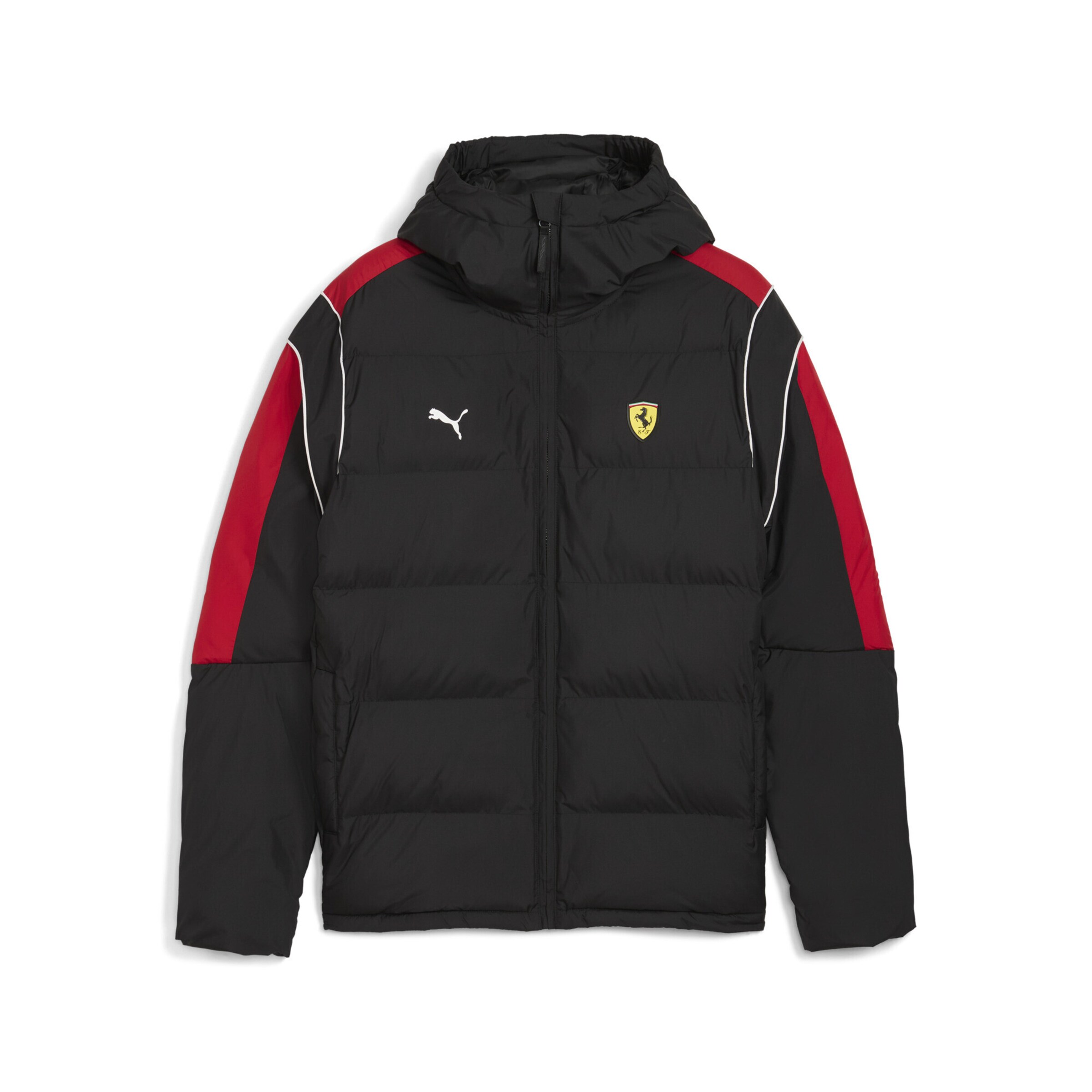 PUMA Sportjas 'Scuderia Ferrari MT7' in Zwart: voorkant