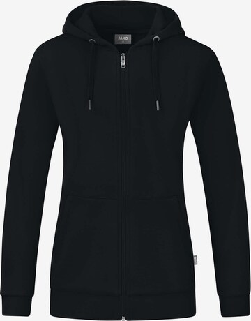 JAKO Athletic Jacket in Black: front