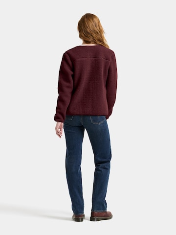 Didriksons Fleece jas 'SELMA' in Rood