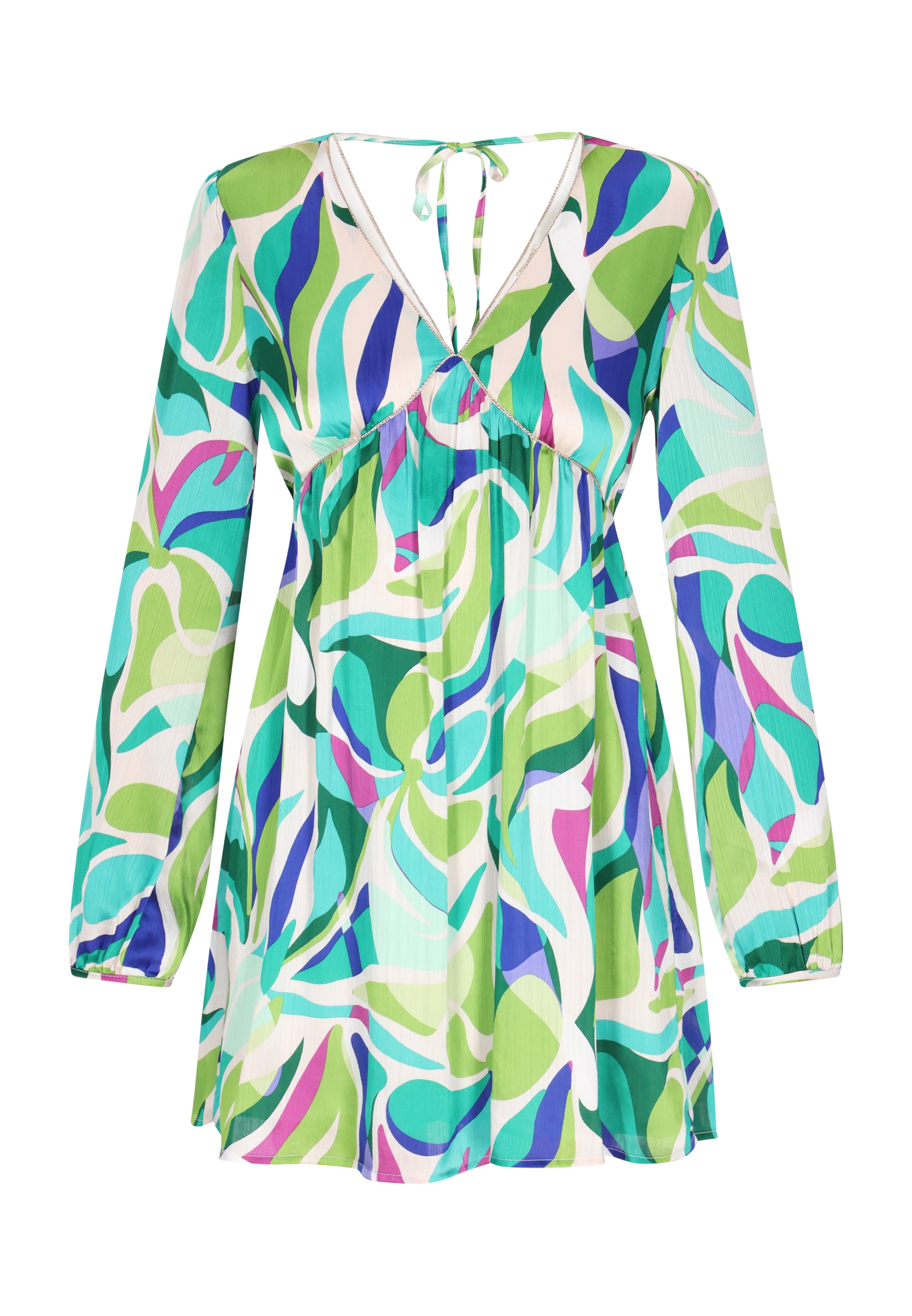 IZIA Šaty 'Fashion Look' - Modrá: predná strana