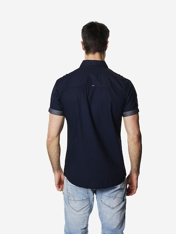 Coupe regular Chemise KOROSHI en bleu