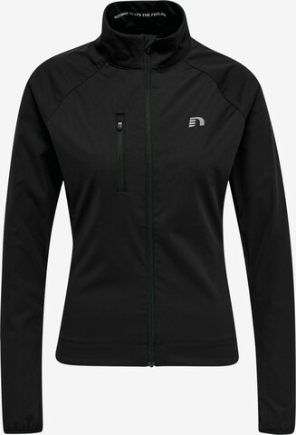 Newline Trainingsjacke in Schwarz: predná strana