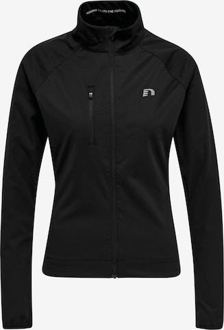 Newline Training Jacket in Black: front